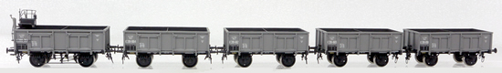 Micro Metakit 14900Ha - Austrian Coal Car Set of the KkStB
